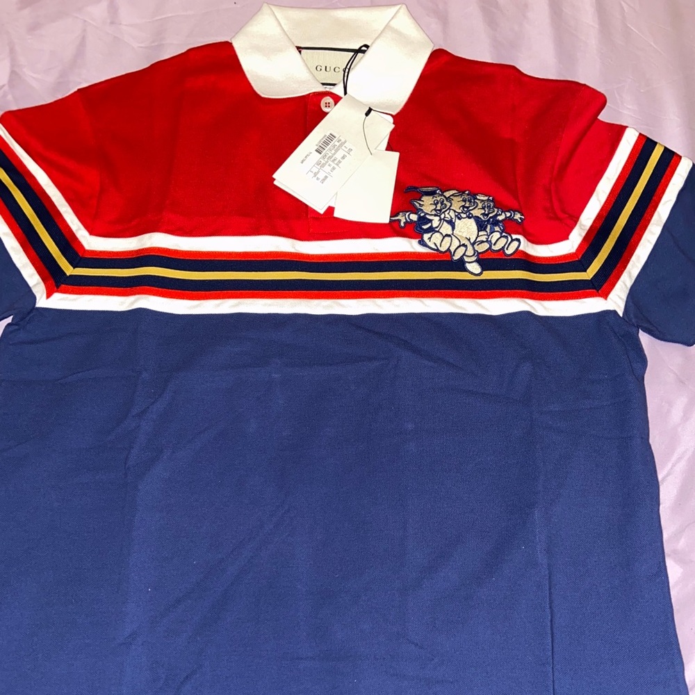 3 pigs Gucci polo - Picture 3 of 4